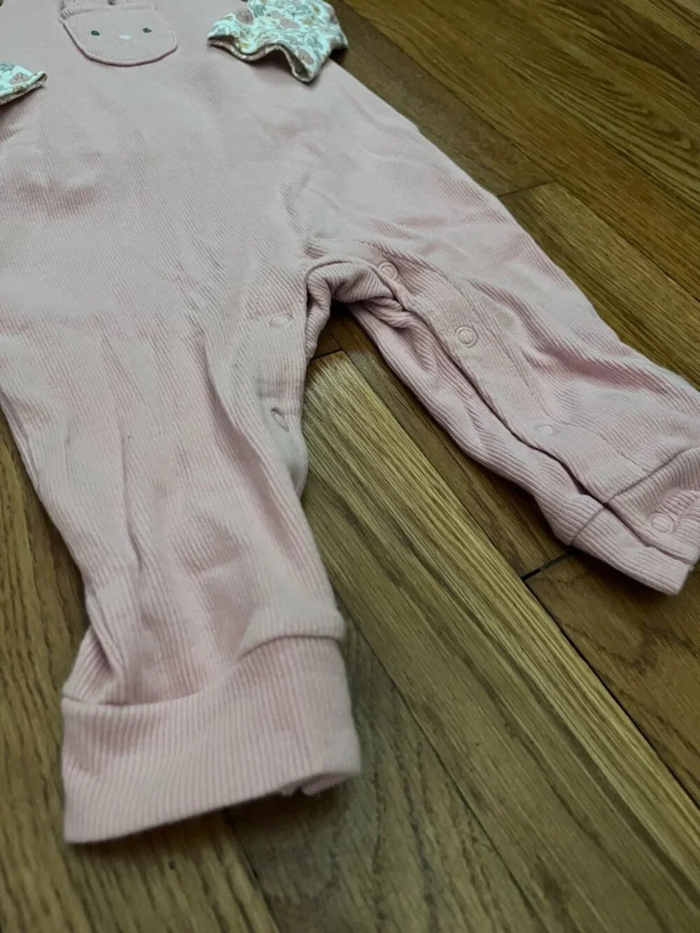 Baby Girl Long Sleeve Spring Sets, Hearts & Bunnies, 9 Months